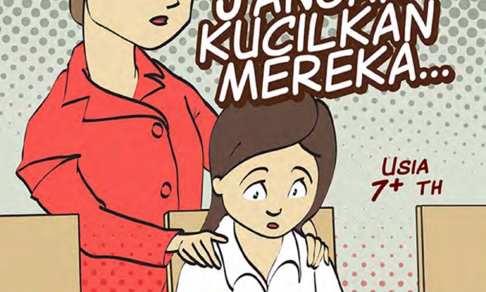 Komik Edukasi: Jangan Kucilkan Mereka, Bersentuhan Tidak 