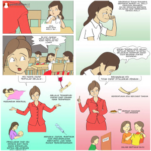 komik pendidikan cerita anak-anak komik kesehatan