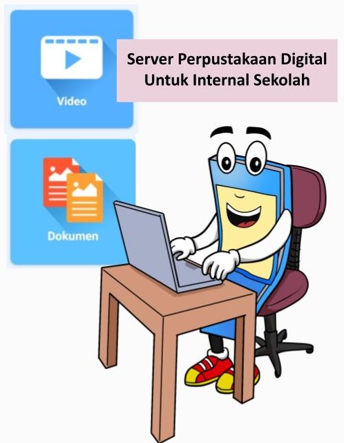 Server Perpus Digital Sekolah pada Kipin