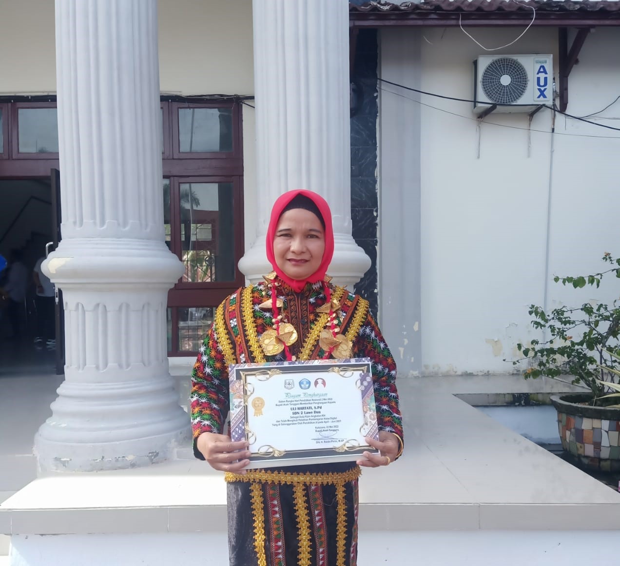 Penghargaan Sebagai Guru Digital oleh Bupati Aceh Tenggara