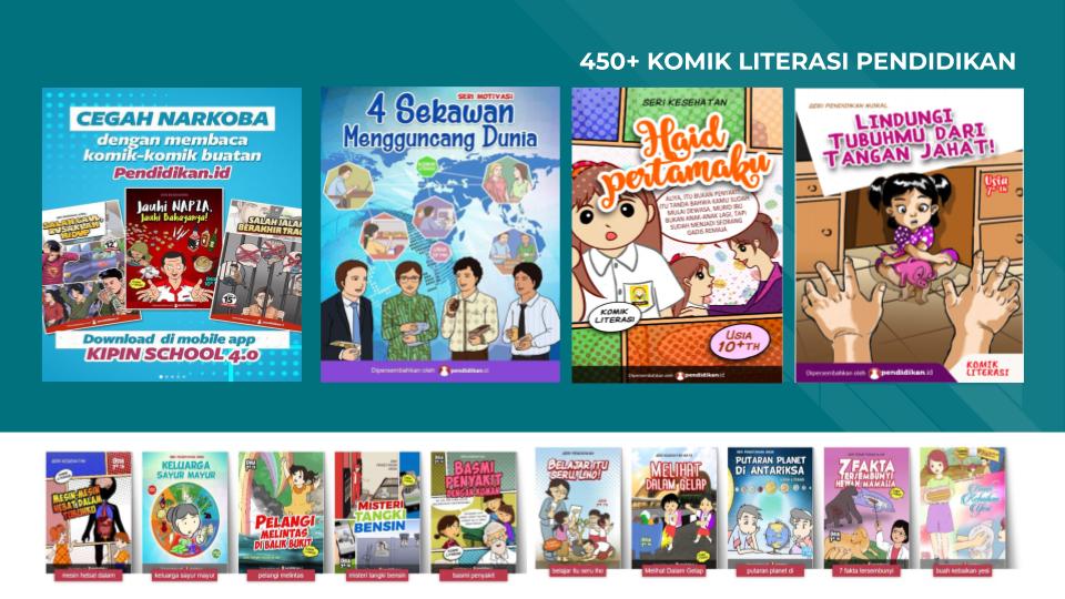 Komik Literasi Kipin