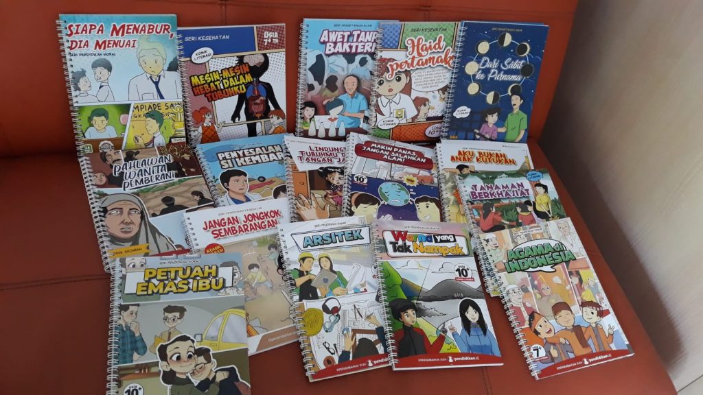 Komik Literasi Pendidikan Original Kipin