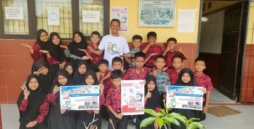 Siswa siswi SDN 2 Way Urang, Lampung Selatan