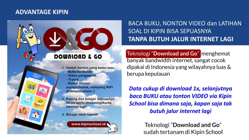 Teknologi Download and Go pada Kipin