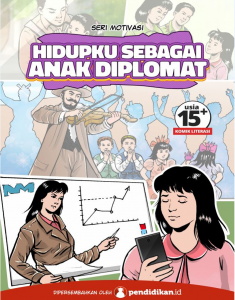 Halaman depan Komik Literasi "Hidupku Sebagai Anak Diplomat"