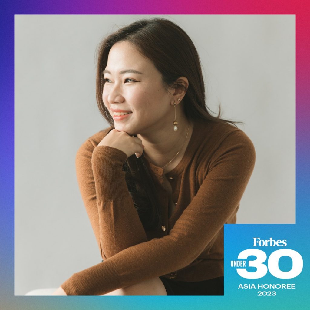 Steffina Yuli dari Kipin dalam Forbes 30 under 30 