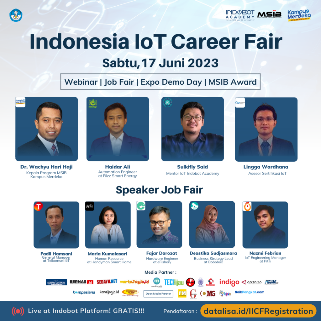 Indonesia IoT Career Fair-Media Partner Kipin-Speaker Job Fair