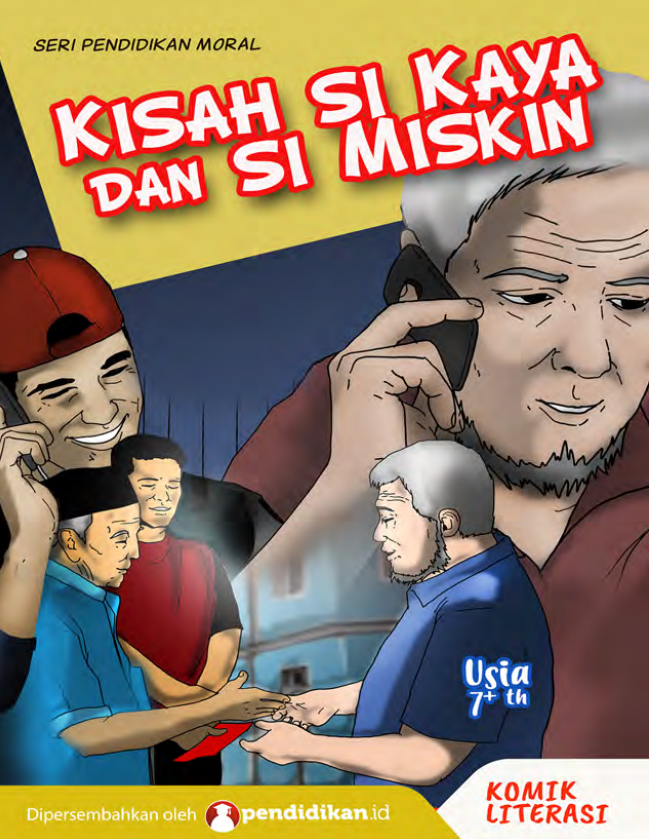 Bersama Komik Literasi Pendidikan Gerakkan Aksi Berbagi Dan Bermanfaat Bagi Sesama Tanpa