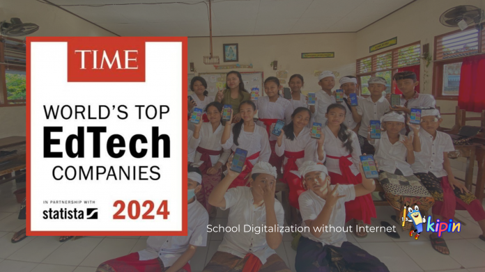 Produk Indonesia “Kipin” Sabet World’s Top EdTech Companies 2024 oleh Majalah Internasional TIME