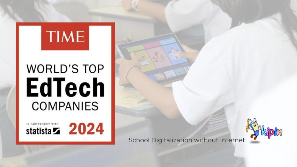 Kipin as Worlds top EdTech Companies 2024 by TIME