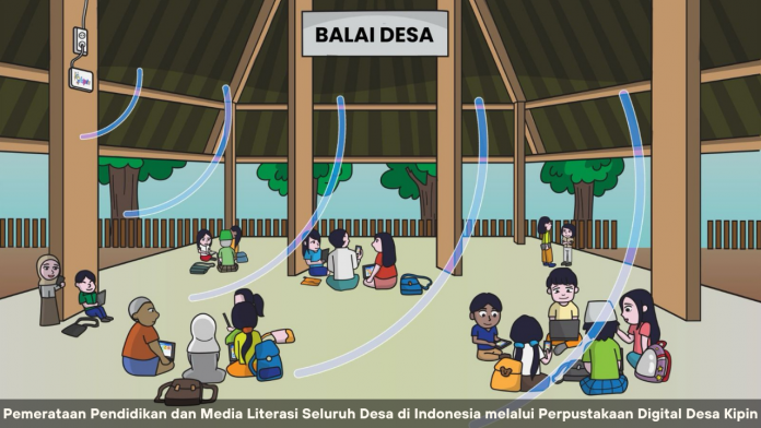 Perpustakaan Digital Desa Kipin sebagai inovasi perpustakaan terbarukan bagi seluruh desa di Indonesia di tengah era digital ini