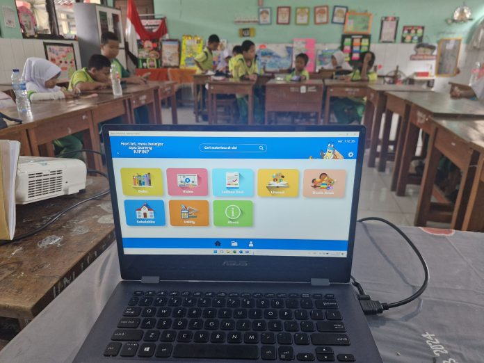 Belajar bersama Kipin di SDN Utan Kayu Selatan 11 Pagi