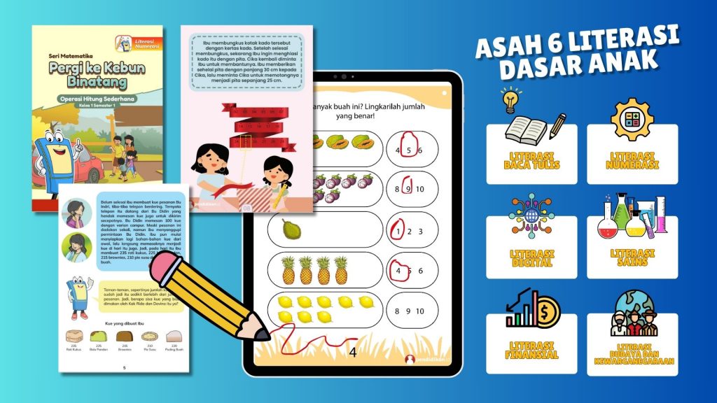 Kipin Asah Literasi Dasar Anak