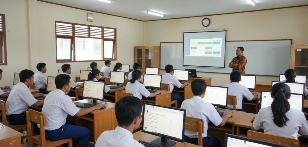Langkah Tepat Sekolah Siap Hadapi TKA dengan Persiapan Maksimal, Digitalisasi Tanpa Internet