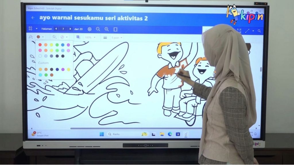 Kipin Support Learning Digitalization for All Device Including IFP