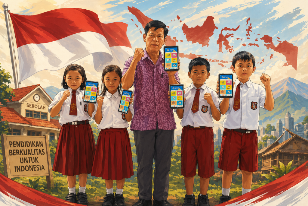 Kipin: Solusi Paling Tepat dan Strategis untuk Digitalisasi 300.000 Sekolah di Seluruh Indonesia