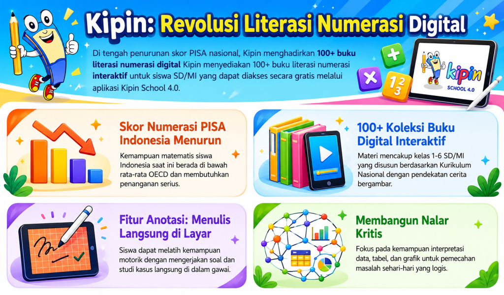 Kipin Revolusi Literasi Numerasi Digital