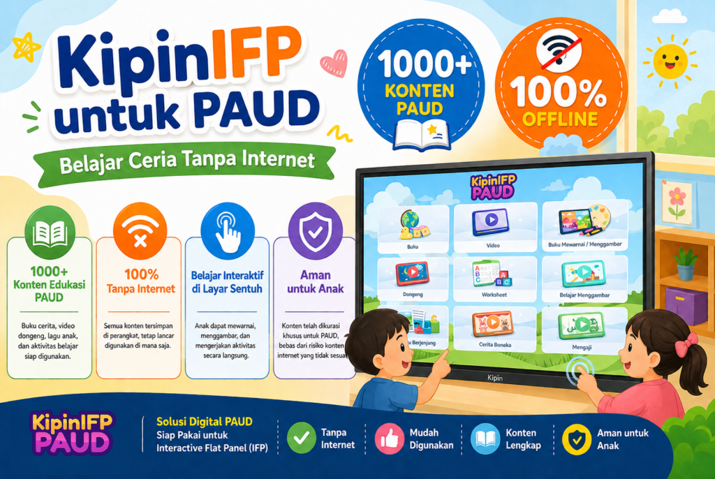 Belajar Ceria Tanpa Internet dengan KipinIFP PAUD