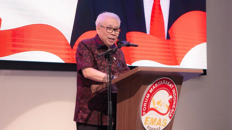 Ketua Umum FORMAS Yohanes Handojo Budhisedjati dalam Konsolidasi Nasional FORMAS bersama IPHI di Jakarta, 7 Agustus 2026. (Foto: Dokumentasi FORMAS via RRI.co.id)