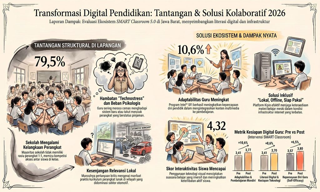 Infografis Transformasi Digital Pendidikan