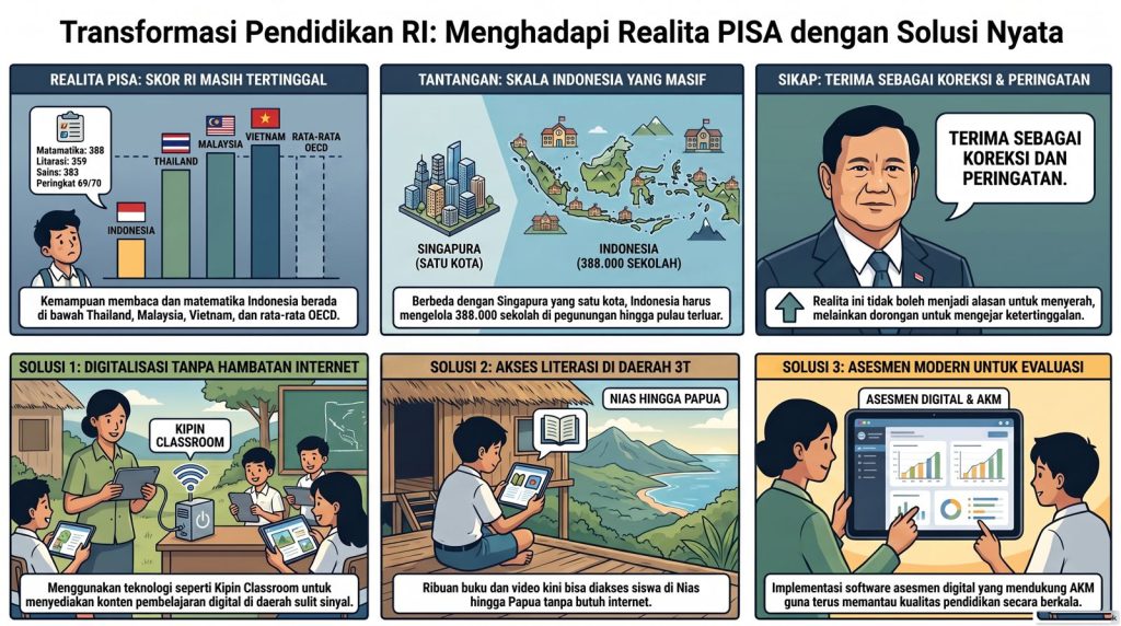 Ilustrasi Transformasi Pendidikan di Indonesia