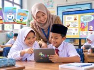 Mengajarkan Nilai Islam Lewat Cerita: Pendekatan Buku PAI Kipin untuk Kelas Awal
