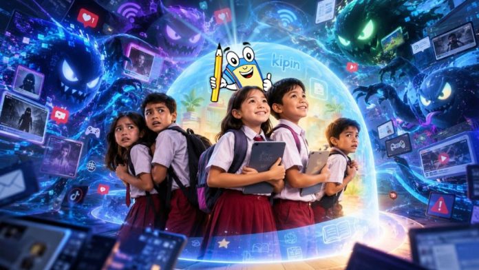 Kipin Melindungi Anak dari Resiko Dunia Digital